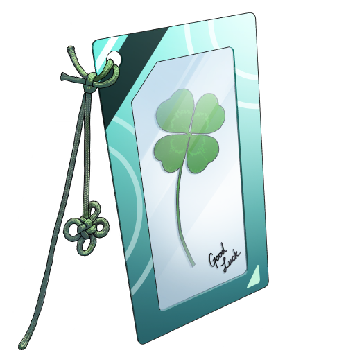 Four-Leaf Clover Bookmark